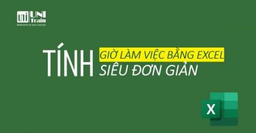 Tính giờ làm việc bằng Excel siêu đơn giản