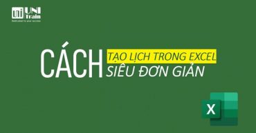 Cách tạo lịch trong excel siêu đơn giản